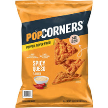PopCorners Spicy Queso Flavored Popped Corn Snacks, 18 oz. (PACK OF 3 )