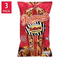 Popcornopolis Zebra Popcorn 24 oz, 3-count - Brands For Less USA