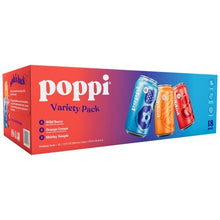 Poppi Soda, Variety Pack, 12 fl oz, 18-count