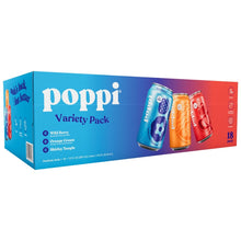 Poppi Soda, Variety Pack, 12 fl oz, 18-count