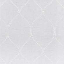 Portside Embroidered Trellis Sheer Curtains, 2-pack
