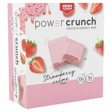 Power Crunch Protein Energy Bar, Strawberry Creme, 1.4 oz, 12-count