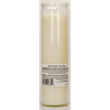 (4 pack) Prayer Candle Clear Glass White Wax, 8 Inch - Brands For Less USA