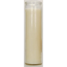 (4 pack) Prayer Candle Clear Glass White Wax, 8 Inch - Brands For Less USA