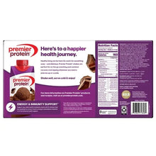 Premier 30g Protein PLUS Energy and Immune Support Shakes, Chocolate, 11 fl oz, 18-pack - Brands For Less USA