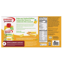 Premier 30g Protein PLUS Energy and Immune Support Shakes, Lemon Bar, 11 fl oz, 18-pack - Brands For Less USA