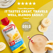 Premier Protein 30g High Protein Shake, Bananas & Cream 11 fl. oz., 15 pk. - Brands For Less USA