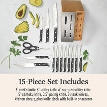 PremierbyCalphalon15-PieceKnifeSetwithSharpINEdgetech - Brands For Less USA