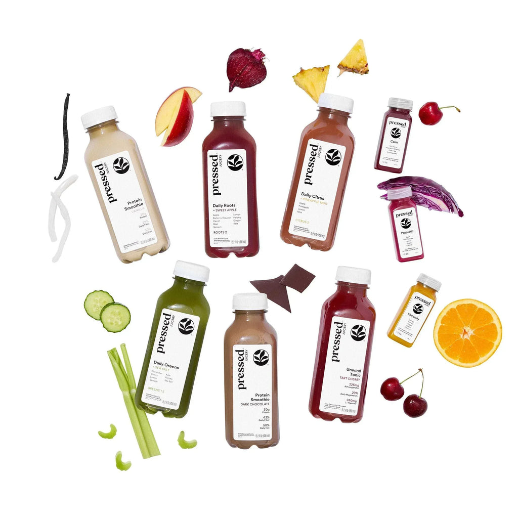 Pressed Juicery 3-day Juice + Protein Cleanse - 27 bottles, 18 Juices ...