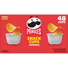 Pringles Original Potato Crisps, Snack Cups, 0.67 oz., 48 pk.