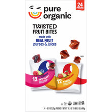 Pure Organic Twisted Fruit Bites, Snack Variety Pack, 0.71 oz., 24 pk.