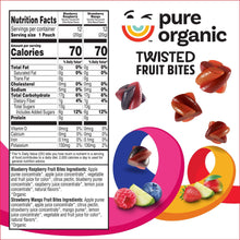 Pure Organic Twisted Fruit Bites, Snack Variety Pack, 0.71 oz., 24 pk.
