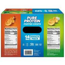 Pure Protein Popped Crisp Variety Pack, 14 ct.