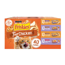 Purina Friskies Turchicken Gravy, Soft Variety Pack, Wet Cat Food, 5.5 oz Cans, 40 Pack