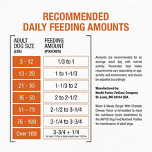 Purina Moist & Meaty Burger with Cheddar Cheese Flavor, Adult Dog Food, 6 oz., 60 ct. - Brands For Less USA