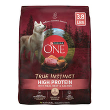 PurinaONETrueInstinctDryDogFoodforAdults-HighProteinwithRealBeef-Salmon-3-8lbBag-_1 - Brands For Less USA