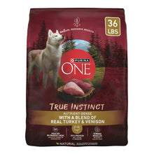 PurinaOneTrueInstinctDryDogFoodforAdultDogs_HighProteinRealTurkey_Venison_36lbBag - Brands For Less USA