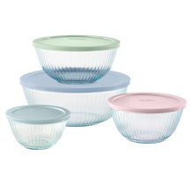 Pyrex 8-piece Glass Mixing Bowls with Lids