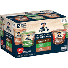 Quaker Instant Oatmeal Express Cup Variety Pack, 12 pk.