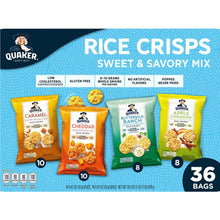 Quaker Rice Crisps Variety Pack 36 pk.
