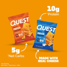 Quest Cheesy 10g Protein Crackers Variety Pack, 14 ct.