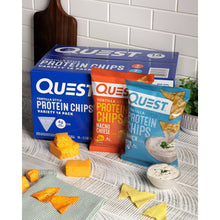Quest Tortilla Style 18-19g Protein Chip Variety Pack, Nacho Cheese & Ranch, 14 ct.
