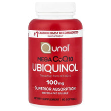 Qunol_MegaCoQ10Ubiquinol_100mg_60Softgels - Brands For Less USA