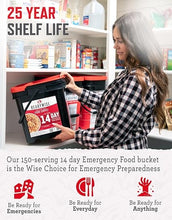 READYWISE Emergency Food Survival Supply 14 Day Bucket, 150 Servings