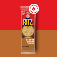 RITZ Peanut Butter Sandwich Crackers, Lunch Snacks, 32 pk.