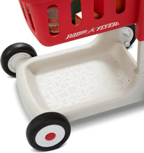 RadioFlyerScan_SortShoppingCart_Red_forKids1_InteractiveBabyWalkerwithLights_AdjustableSound_Includes6PlayFoodItems_AdjustableHeightBabyPushWalker_forIndoorPlay11 - Brands For Less USA