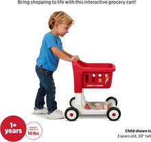 RadioFlyerScan_SortShoppingCart_Red_forKids1_InteractiveBabyWalkerwithLights_AdjustableSound_Includes6PlayFoodItems_AdjustableHeightBabyPushWalker_forIndoorPlay3 - Brands For Less USA