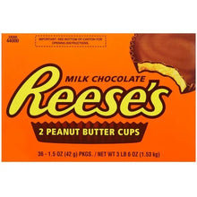 Reese's Peanut Butter Cups, Milk Chocolate, 1.5 oz, 36-count - Brands For Less USA