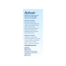 Refresh Tears Lubricant Eye Drops Multi-Pack, 4 ct.