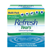 Refresh Tears Lubricant Eye Drops Multi-Pack, 4 ct.