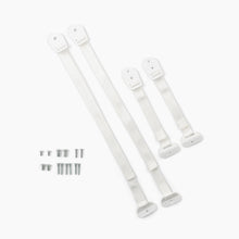 Regalo Anti-Tip Furniture Anchors for Child Safety, Furniture & TV Safety Straps for Dressers, Cabinets & TVs, 2 Pack
