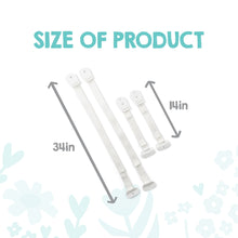 Regalo Anti-Tip Furniture Anchors for Child Safety, Furniture & TV Safety Straps for Dressers, Cabinets & TVs, 2 Pack