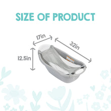 Regalo Baby Basics Grow with Me Infant Bath Tub, Grey, Unisex, Plastic