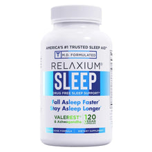 Relaxium Sleep, Drug Free Sleep Support, 120 Vegan Capsules