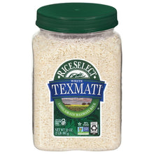 RiceSelect Texmati White Rice, American-Style Basmati Rice, Gluten-Free, Non-GMO, 2 lb Jar