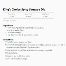 Salsa de queso cheddar condensada Ricos 107 oz.