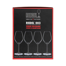 Riedel White Wine/Champagne Glasses, 4-Piece Set