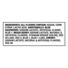 Paquete variado de Ring Pop rojo, blanco y azul, 32 unidades.