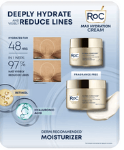 RoC Retinol Correxion Max Hydration Cream, 1.7 oz & 3.4 oz