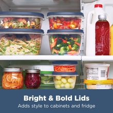 Rubbermaid Easy Find Lids Food Storage Containers with Vented Lids, 26 Piece Set - Brands For Less USA