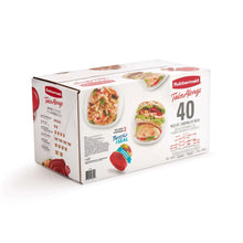 Rubbermaid TakeAlongs 40 Piece Food Storage Set, Red, Total of 12.6 Qts, Ideal Use for Meal Prep and Batch Cooking - Brands For Less USA