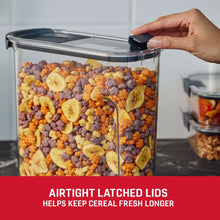 Rubbermaid Brilliance 18-Cup Cereal Pantry Storage, 2 Pack