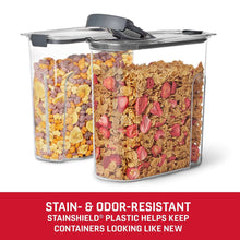 Rubbermaid Brilliance 18-Cup Cereal Pantry Storage, 2 Pack