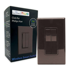 RunLessWire-Click-for-Philips-Hue-Wireless-Battery-Free-Smart-Dimming-Light-Switch-Brown-b16391e_6027_1 - Brands For Less USA