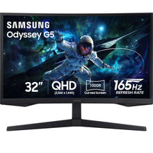 SAMSUNG 32" Odyssey G55C Curved Display, QHD, Gaming Monitor