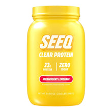 SEEQ Clear Whey Protein Powder, Strawberry Lemonade, 35 Servings, 2.16 lbs